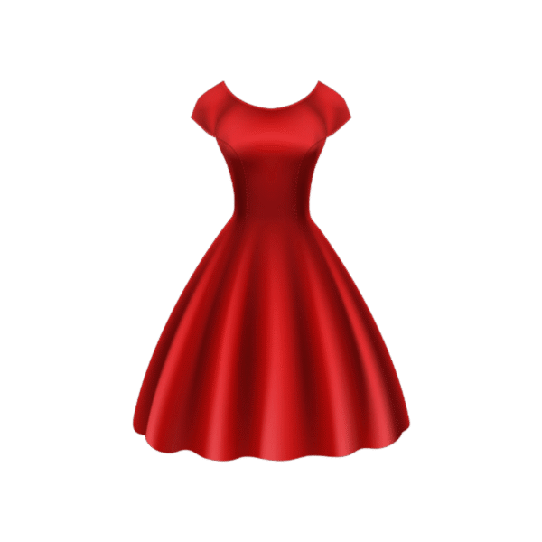 Rochie rosie dama